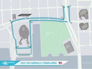 Formula E показа трасето в Маями