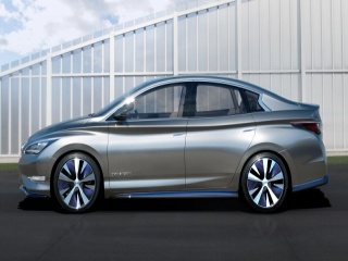 Новият Nissan Infiniti Concept LE на автоизложението в Ню Йорк