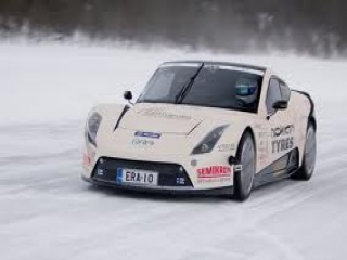 Най-бързият на лед електрически автомобил -  E-RA (Electric RaceAbout)