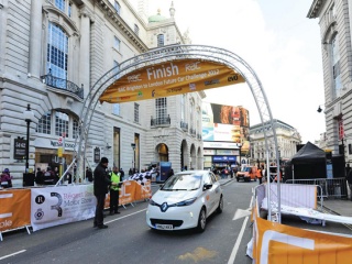 Renault Zoe победи в еко-маратона RAC Future Car Challenge