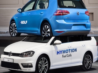 Volkswagen вижда бъдещето във водородните и електрическите автомобили