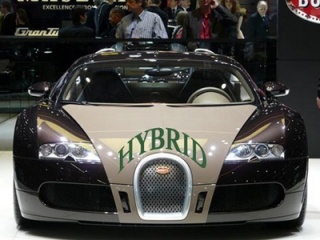 Bugatti пуска хибриден модел с мощност 1000 к.с.