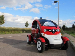 Френската пожарна ще използва 100% електрическото Renault Twizy